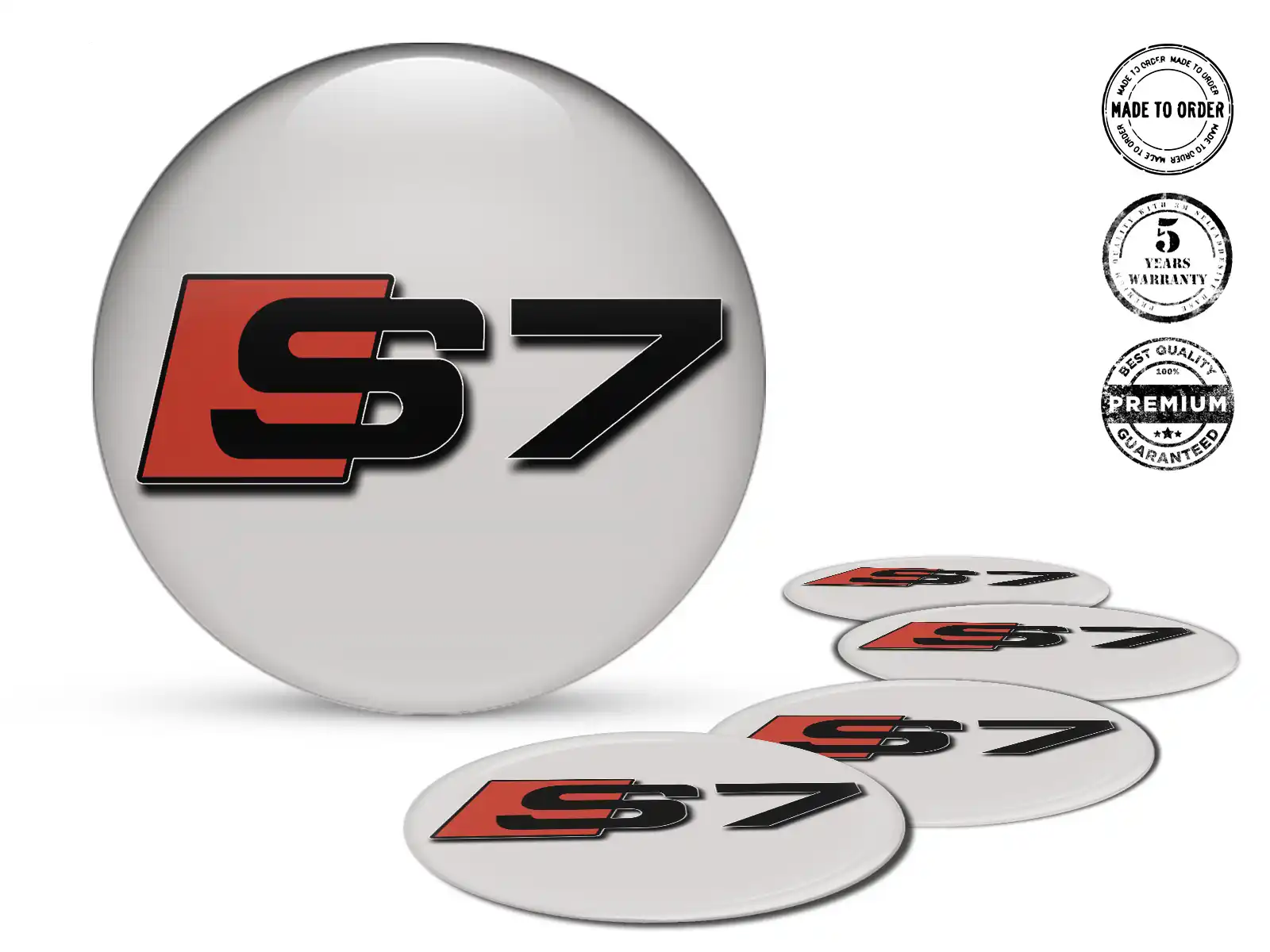 Logo Badge Roue Prisme Vitesse Foudre Ultime